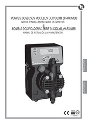 ETATRON D.S. DLX pH-RX/MBB Notice D'installation, Emploi Et Entretien