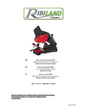 Ribimex RIBILAND PRS650 Manuel D'instructions Et D'utilisation