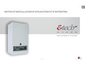 Acv E-tech W 09 Notice D'installation, D'utilisation Et D'entretien