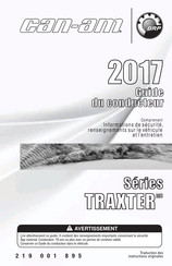 BRP Can-am TRAXTER 2017 Guide Du Conducteur