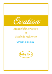 Baby Lock BLES8 Manuel D'instruction Et Guide De Référence