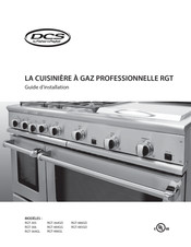 Fisher & Paykel DCS RGT-364GD Guide D'installation