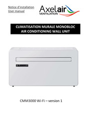 Axelair CMM3000 Wi-Fi Notice D'installation