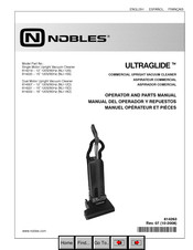 Nobles ULTRAGLIDE 614221 Manuel Opérateur Et Piéces