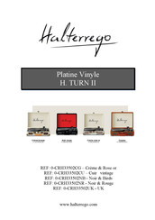Halterrego 0-CRH33502NR Manuel D'utilisation