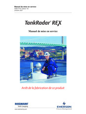 Emerson Rosemount TankRadar REX Manuel De Mise En Service