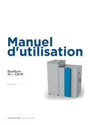 Stroomop BlueBurn 32kW Manuel D'utilisation