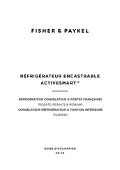 Fisher & Paykel ACTIVESMART RS36A72 Guide D'utilisation