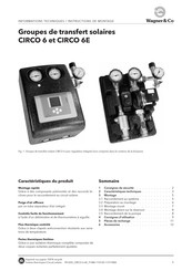 Wagner & Co CIRCO 6E Informations Techniques / Instructions De Montage