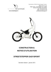 Streetstepper EASY Notice D'utilisation