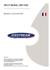 ICESTREAM SPLIT MURAL ISST R32 Manuel D'utilisation