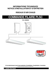 EMAT PLSC Notice D'installation Et D'entretien