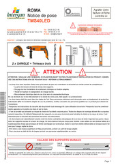 Intersun TMS40LED Notice De Pose