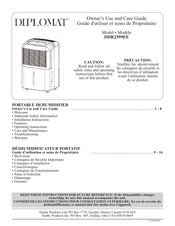 Diplomat DDR2599EE Guide D'utiliser Et Soins De Propriètaire