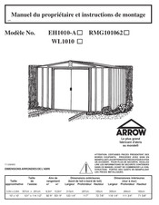 Arrow EH1010-A Manuel Du Propriétaire Et Instructions De Montage