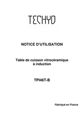 TECHYO TPI46T-B Notice D'utilisation