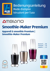 ALDI AMBIANO SBL2017 Premium Mode D'emploi