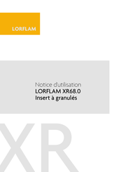 LORFLAM XR68.0 Notice D'utilisation