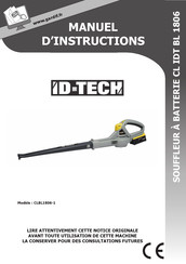 ID Tech CLBL1806-1 Manuel D'instructions