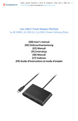 i-tec 2x USB 3.0 Guide D'instructions Et Mode D'emploi