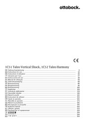 Ottobock 1C52 Taleo Harmony Instructions D'utilisation