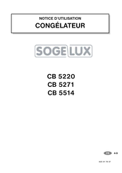 SOGELUX CB 5220 Notice D'utilisation