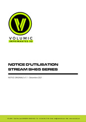 VOLUMIC STREAM MK3 Série Notice D'utilisation