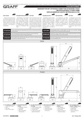 GRAFF E-6350-LM61B Notice Technique Montage Et Utilisation