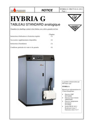 HS France HYBRIA G Serie Instructions D'utilisation Et D'entretien Régulier