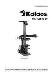 Kalaos WSPE3500-8V Manuel D'utilisation