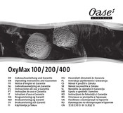 Oase OxyMax 100 Notice D'emploi Et Garantie