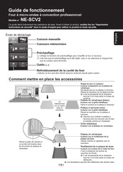 Panasonic NE-SCV2 Guide De Fonctionnement