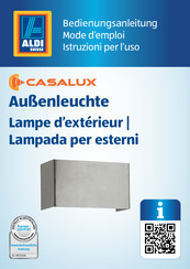 ALDI CASALUX 54296 Mode D'emploi