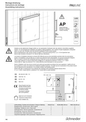 Schneider PALILINE Instructions De Montage