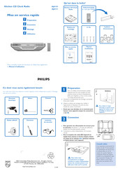 Philips AJ6110 Mise En Service Rapide