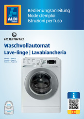 ALDI Aliomatic WMA 71400 CH Mode D'emploi