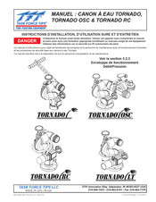TFT TORNADO Instructions D'installation, D'utilisation Sure Et D'entretien
