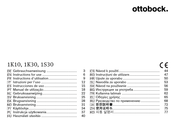 Ottobock 1K30 Instructions D'utilisation