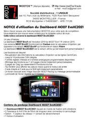 MOD7CE EvoXC2021 Notice D'utilisation