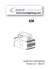 EXCELIGHTING G50 Guide De L'utilisateur