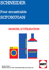 Schneider SCFC6070AN Manuel D'instructions