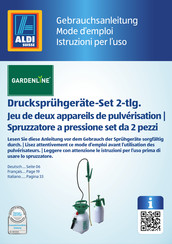ALDI Gardenline SX-5073B-25 Mode D'emploi