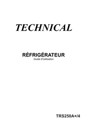 Technical TRS250A+/4 Guide D'utilisation