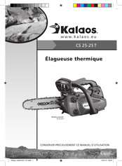 Kalaos CS 25 Manuel D'utilisation