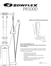 Bowflex PR1000 Manuel Du Propriétaire/D'assemblage