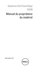 Dell PowerEdge C5220 Manuel Du Propriétaire Du Matériel
