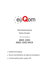 Adeltronik EuQom ARES 3000 Mode D'emploi