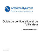 American Dynamics i625PTZ Guide De Configuration Et De L'utilisateur