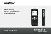 Grundig Digta 7 Notice Abrégée