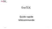fireTEK FTM-99Nx Guide Rapide